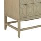 James Martin Vanities Emmeline 48" Single Vanity in Pebble Oak with 3 cm White Zeus Quartz Top, , large