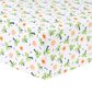 Trend Labs Palm Deluxe Flannel Fitted Crib Sheet in White, , large