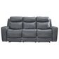 Ashley Mindanao Power Reclining Sofa in Steel, , large