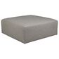 Bassett Anna Square Ottoman in Driftwood, , large