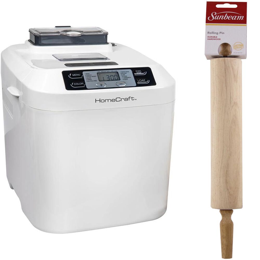 Meyer Corporation 2-Piece Programmable 2 Lb. Breadmaker with Bundle in White, , large