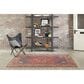 Momeni Afshar AFS-16 7"6" x 9"6" Red Area Rug, , large