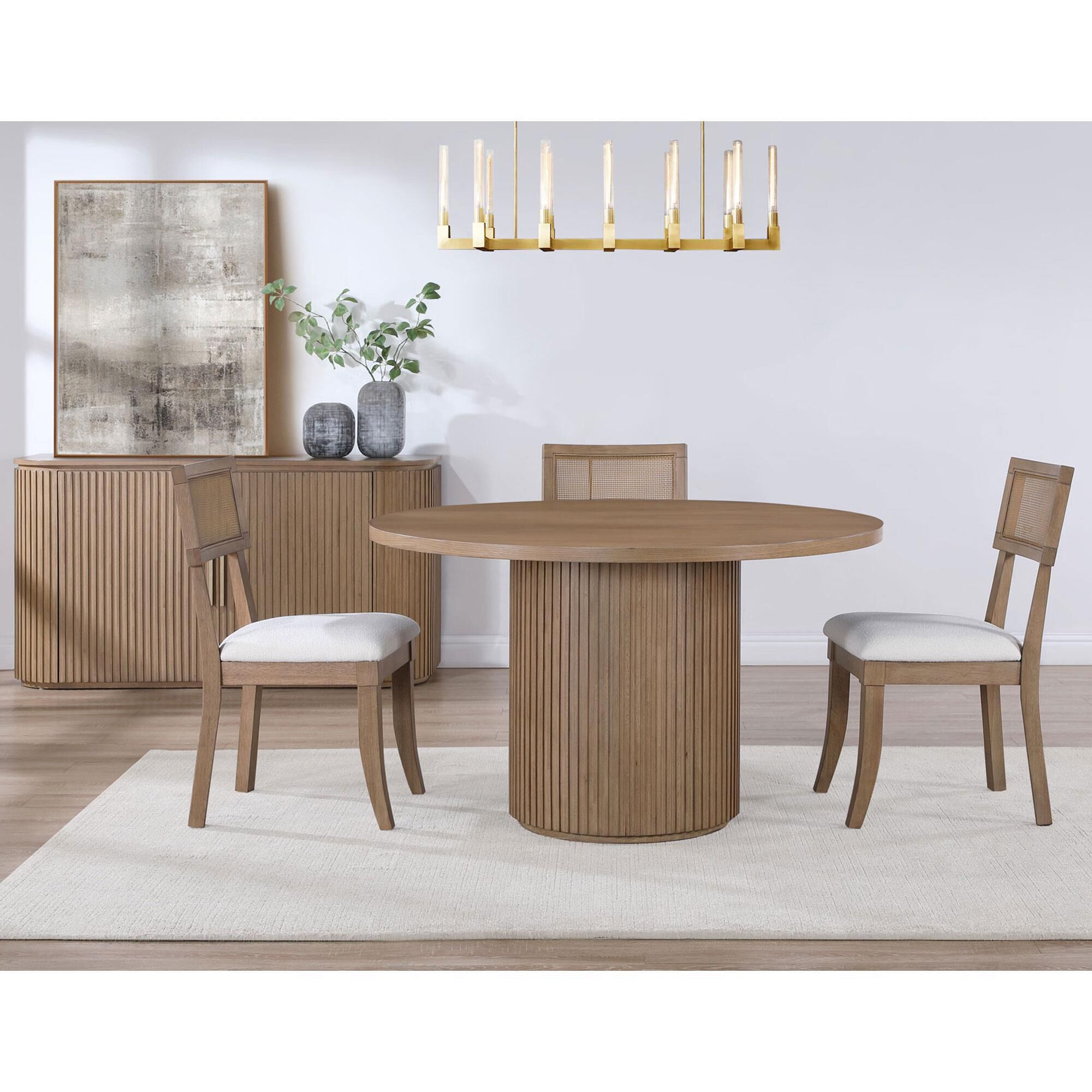 Crystal City Colvin Server in Brown