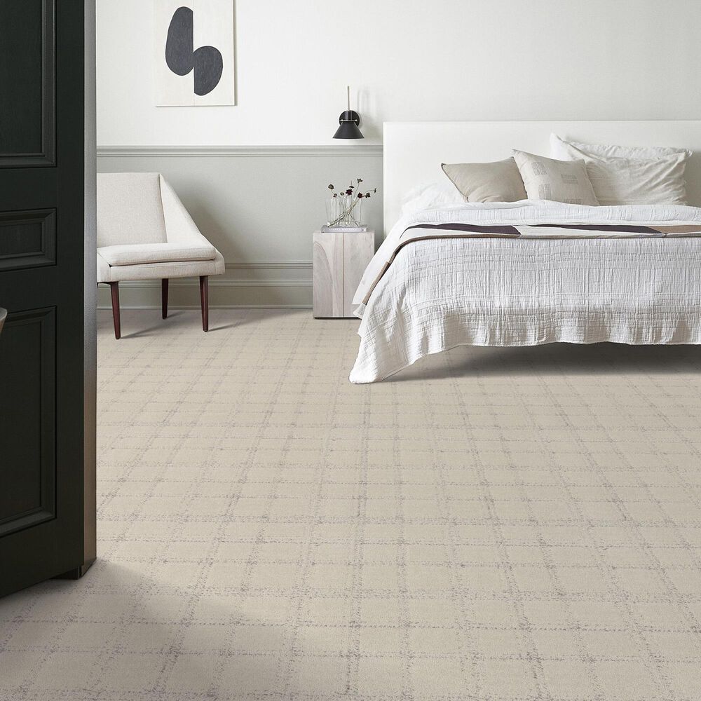 Shaw Natural Calm Carpet in Snowfall, , large