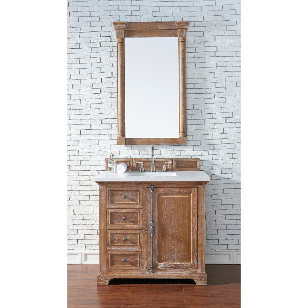 James Martin Savannah/Providence 27&quot; Mirror in Driftwood, , large