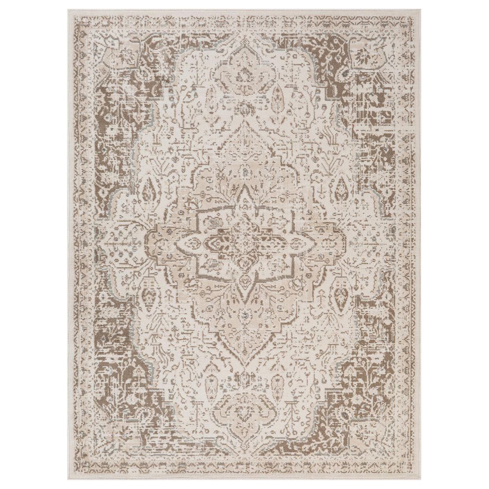 Amer Rugs Alpine 1"10" x 2"11" Light Cream Area Rug, , large