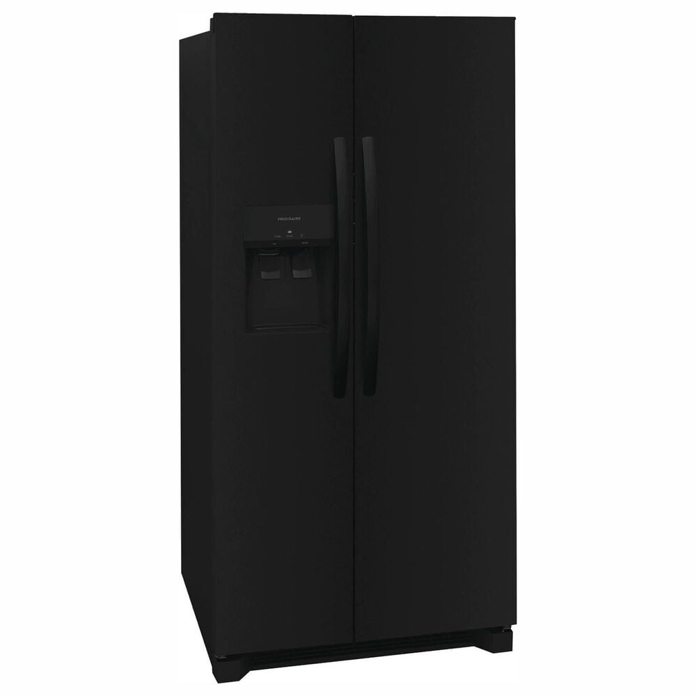 Frigidaire 33&quot; Side-by-Side Refrigerator in Black, , large