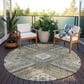 Dalyn Rug Company Portico PO5 Black 10" x 14" Area Rug, , large