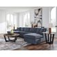 Ashley Modmax 4-Piece Sectional with Double Chaise in Ink, , large