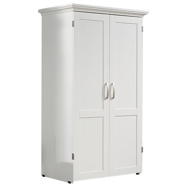 Sauder Select Craft and Sewing Storage Armoire in Soft White, , large