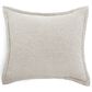 Pom Pom At Home Malibu 20" Square Throw Pillow in Oatmeal, , large