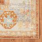 Amer Rugs Bohemian 8"9" x 11"9" Orange Beige Area Performance Rug, , large