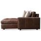 Bernhardt Nest 5-Piece Stationary Right Facing Sectional in Brown, , large