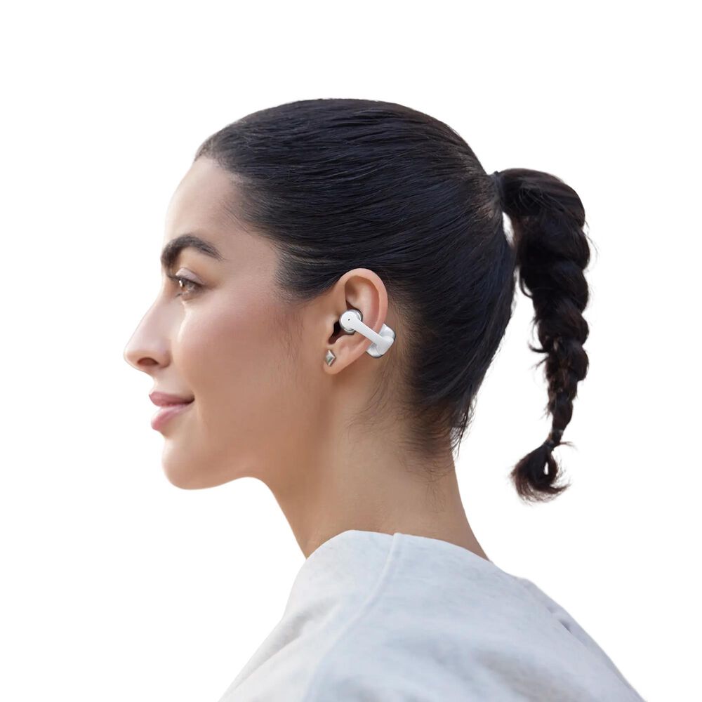 Shokz OpenDots 2 Clip-On Earbuds in Grey, , large