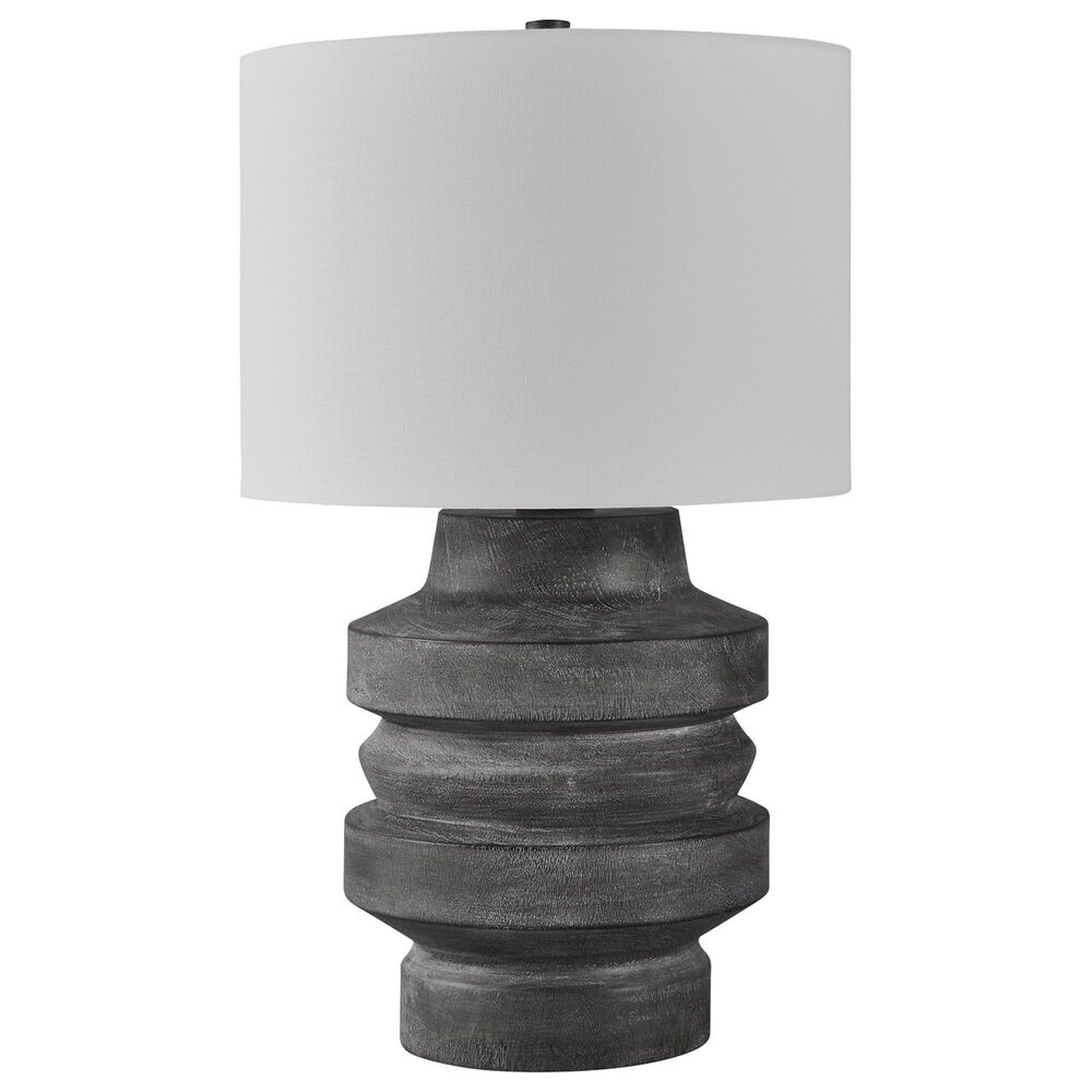 Ashley Wahida Poly Table Lamp in Distressed Black, , large