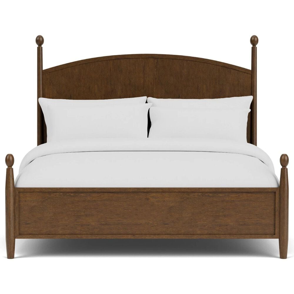 Riverside Furniture Calhoun King Panel Bed in Whiskey Oak, , large