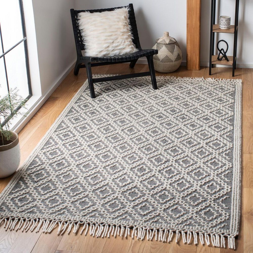 Safavieh Natura 9&#39; x 12&#39; Ivory and Black Area Rug, , large