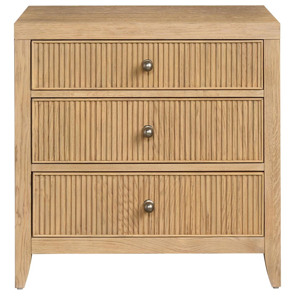 Universal Furniture Avaline Queen Upholstered Storage Bed with Dresser, Chest and Two Nightstands in Skylark with USB Ports and Outlets, , large
