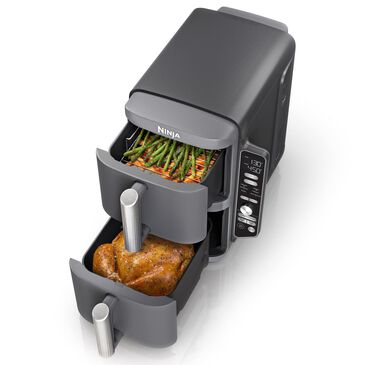 Ninja DoubleStack XL 2 Basket Multi Rack Air Fryer in Gray, , large