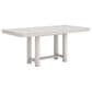 Ashley Robbinsdale Counter Height Dining Table with 2 Leaves in Antique White, , large