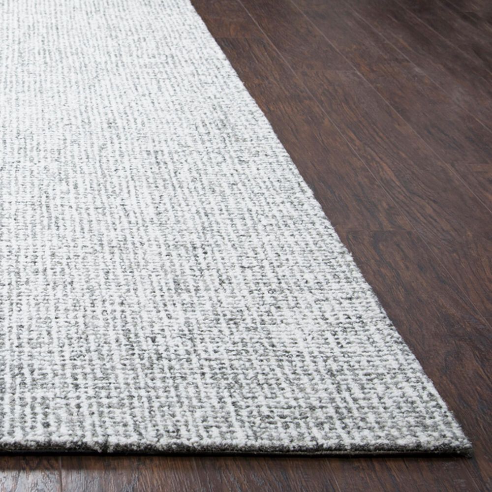 RIZZY Brinleton Grey and White 8&#39; x 10&#39; Area Rug, , large