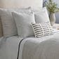 Ann Gish Macau 24" x 24" Square Throw Pillow in Granite, , large