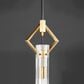 Maxim Lighting Flambeau 1-Light Mini Pendant in Black and Antique Brass, , large