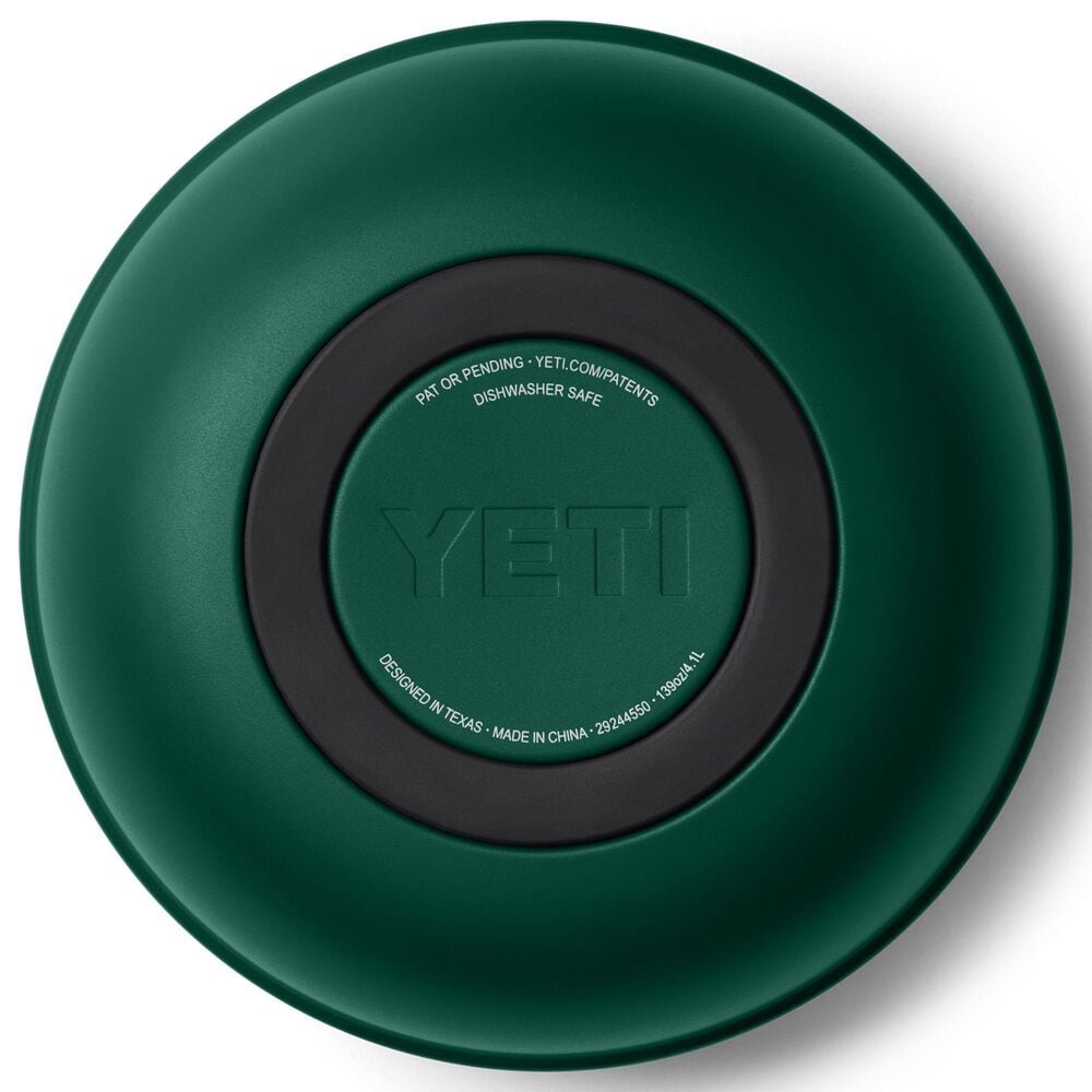 YETI Rambler 4.5 Qt Insulated Bowl in Black Forest Green, , large