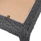 Hearth and Haven Antibes Patio Side Table in Grey, , large