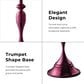 Furniture of America Gleam Round End Table in Polished Purple and Orange, , large