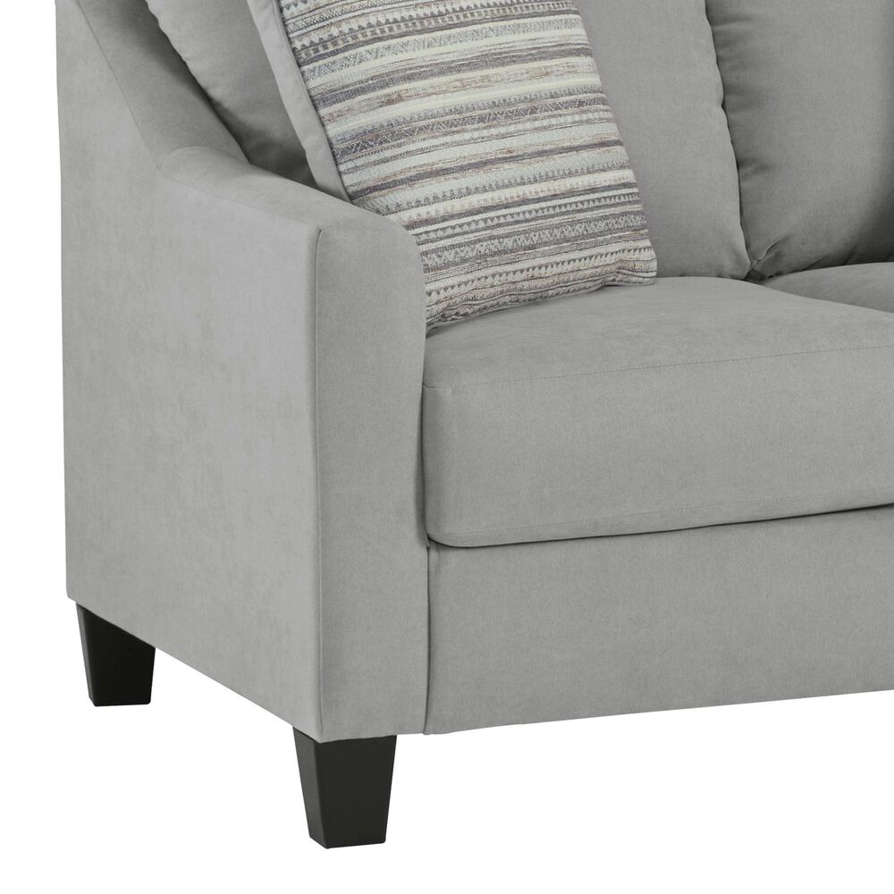 Ashley Adlai Stationary Loveseat in Shadow, , large