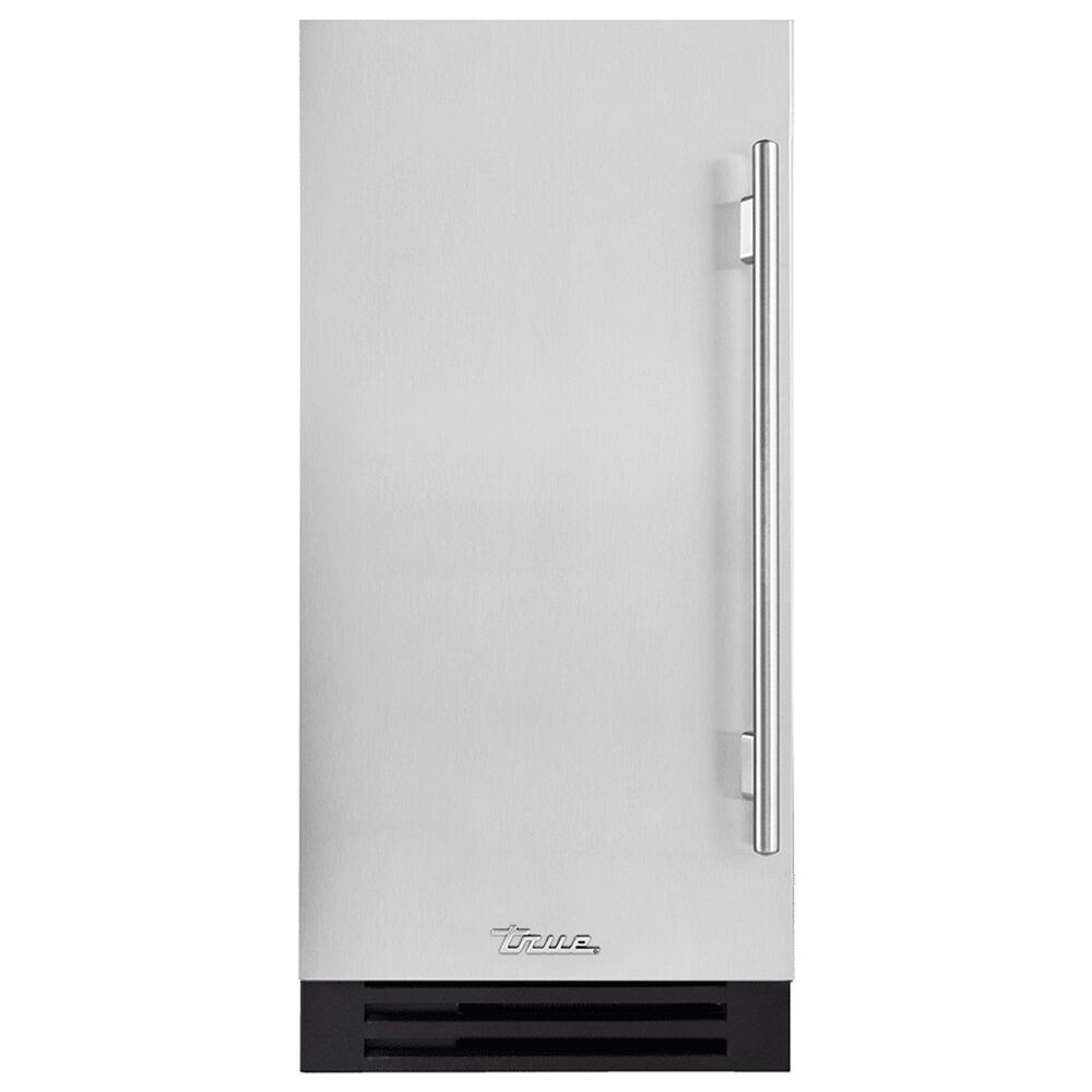 True Residential 28 Cu. Ft. Left-Hinge ADA Height Clear Ice Machine in Stainless Steel, , large