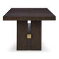 Millenium Burkhaus 7-Piece Dining Set with 1 Table Leaf in Dark Brown, , large