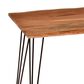 Carolina Chair and Table Seti Live Edge Bar Table in Natural/Black, , large