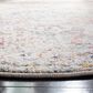 Safavieh Madison MAD611F 11" Round Grey and Gold Area Rug, , large