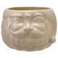 Creative Coop Stoneware Santa Head Bottle Cooler in White, , large