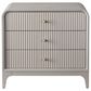 Furniture Worldwide Tranquility 3-Drawer Nightstand in Moonstone, , large