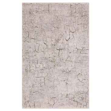 Oriental Weavers Branigan BRG05 Beige and Gold 7"10" x 10" Area Rug, , large