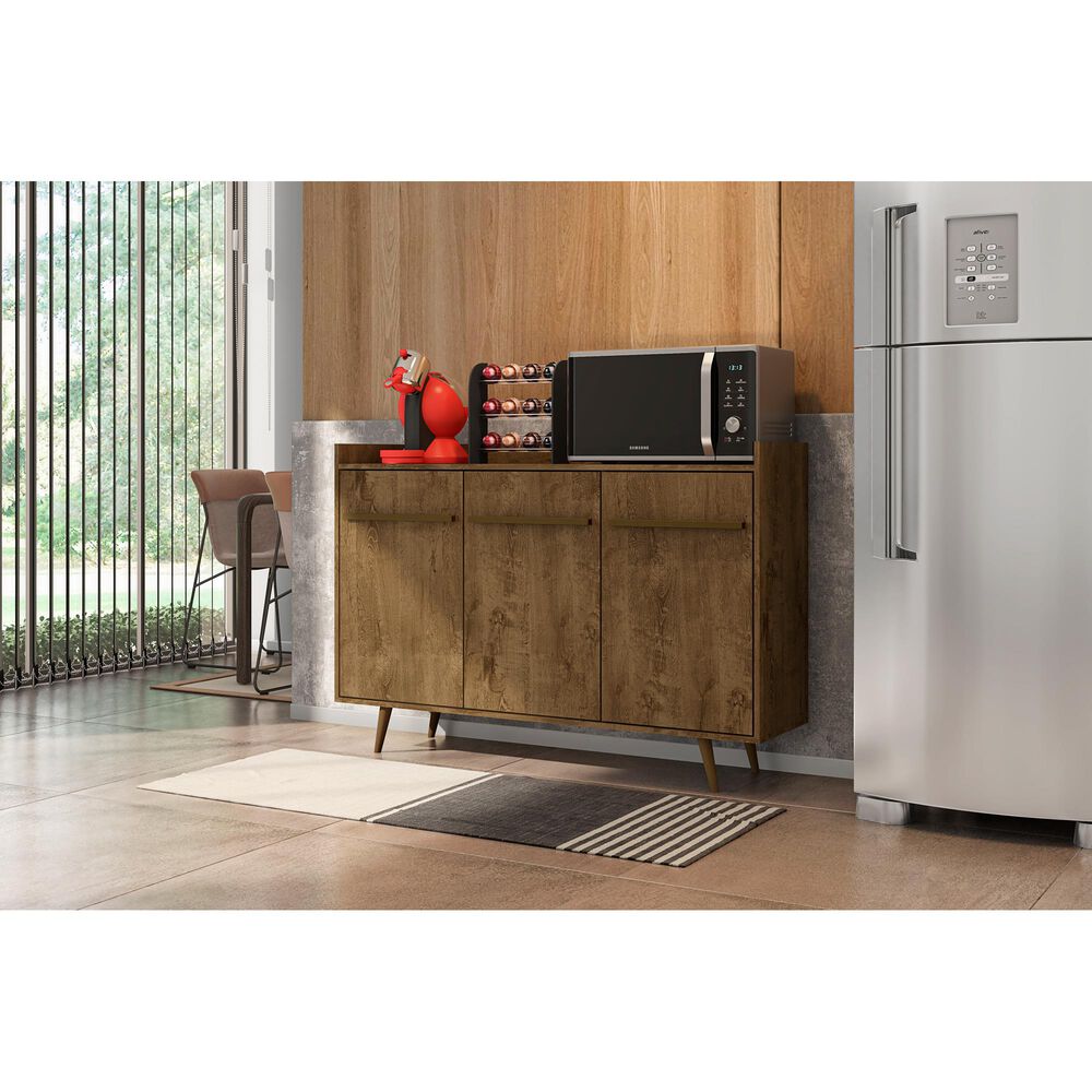 Dayton Bradley Buffet in Rustic Brown, , large