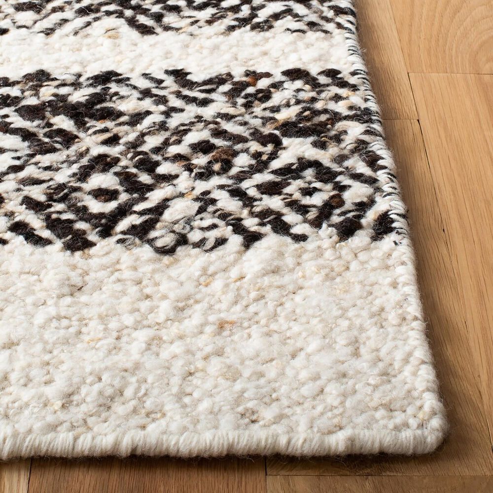 Safavieh Natura NAT329Z 3&#39; x 5&#39; Black and Ivory Area Rug, , large