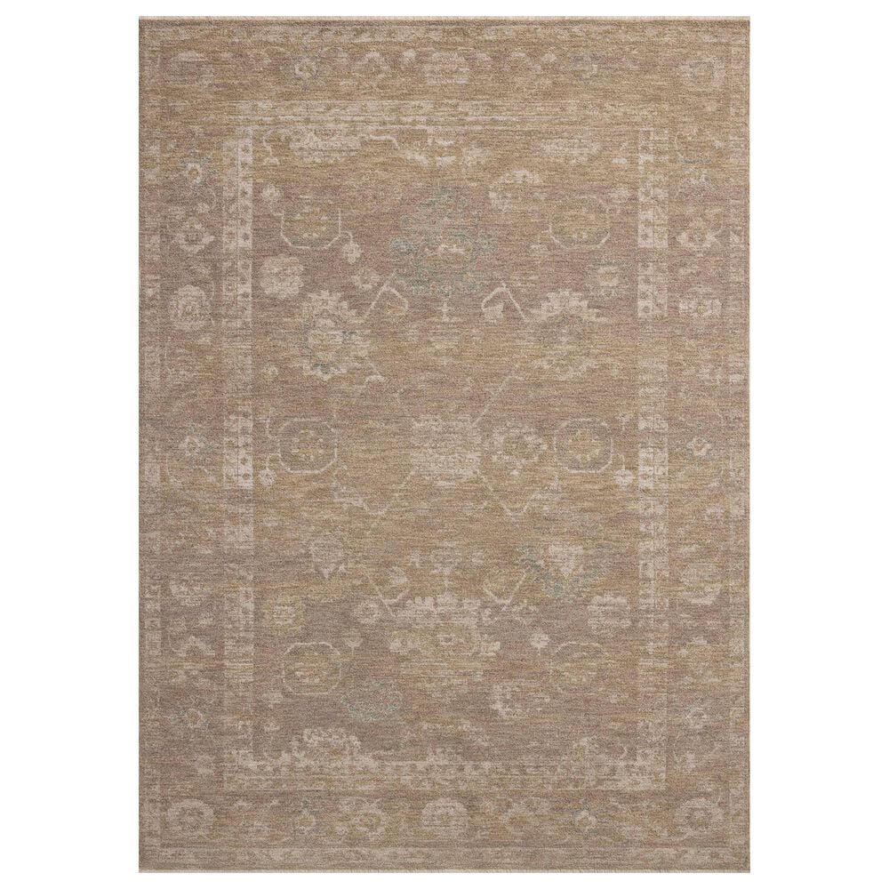 Loloi II Louisa 11"6" x 15"7" Taupe and Gold Area Rug, , large