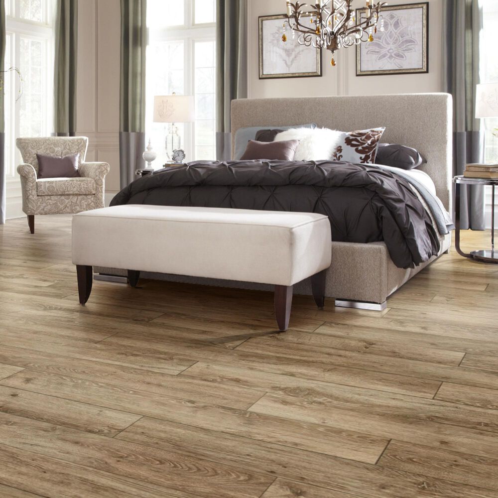 Mannington REALTA Glue Down Scandinavian Oak Pecan 7&quot; x 48&quot; Luxury Vinyl Plank, , large