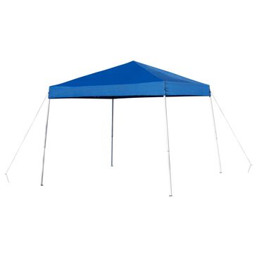 Flash Furniture Harris 8" Blue Canopy Tent with Carry Bag with Base, , large