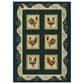 Dalyn Rug Company Kendall KE4 3" x 5" Black Area Rug, , large