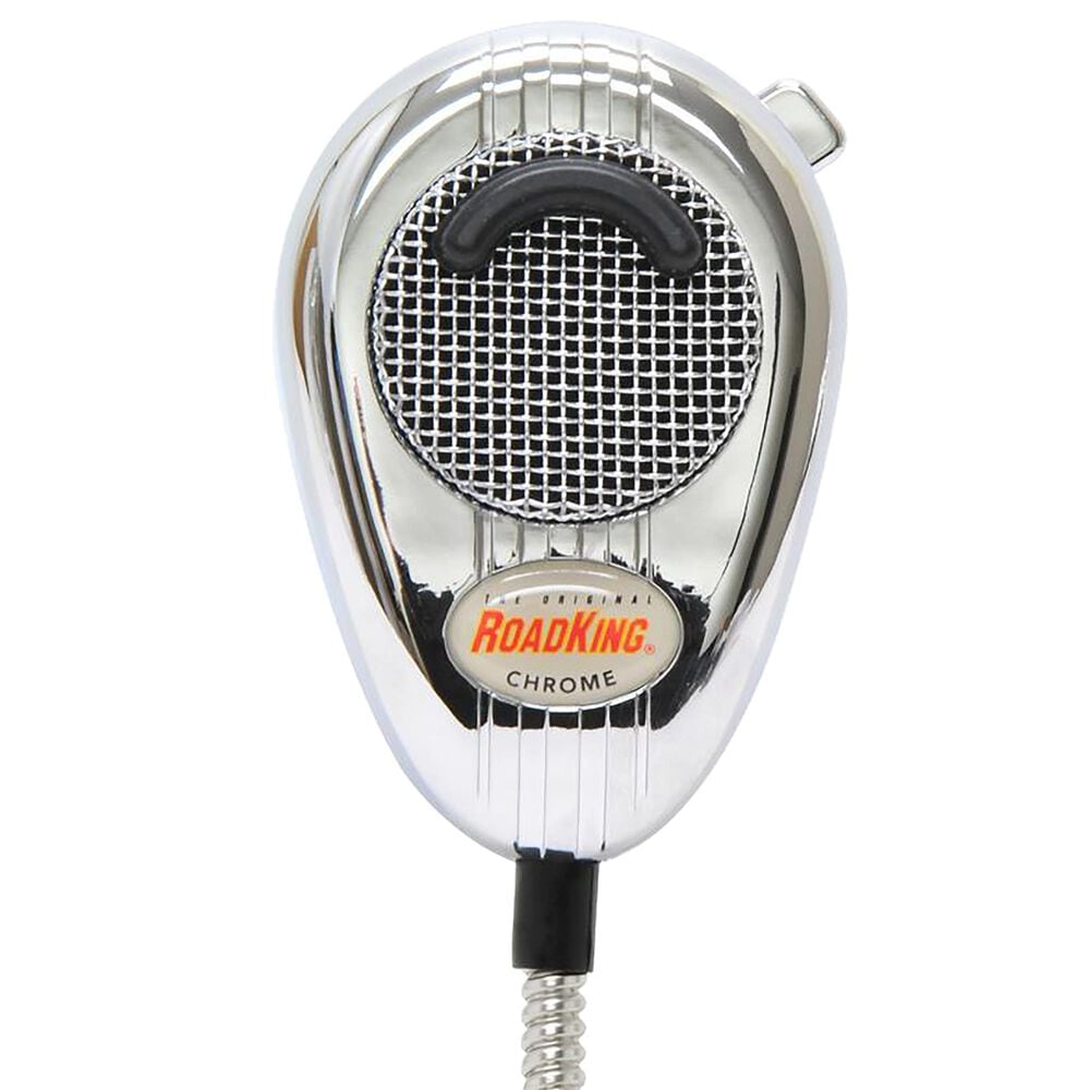 RoadKing 4-Pin Noise-Cancelling Cb Mic  Chrome, , large