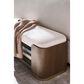 Century Furniture Carino Upholstered Bench in Cocoa, , large