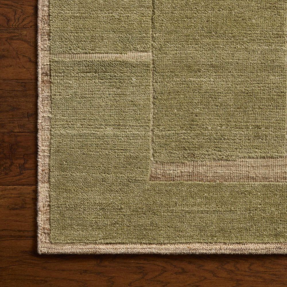 Loloi Beckham Natural and Moss 3' x 11'6" Runner, , large