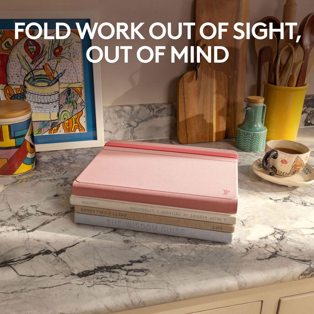 Logitech Casa Pop Up Desk in Bohemian Blush, , large