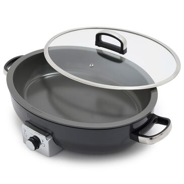 Green Pan Elite 21" Oval Electric Skillet in Graphite, , large