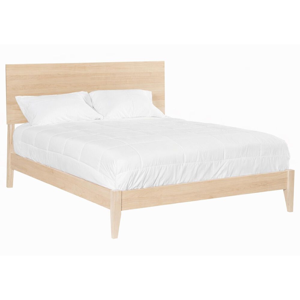 Archbold Furniture 2 West Queen Platform Bed in Oat, , large